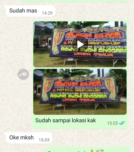 Pengiriman Papan Bunga Ngaglik Bulukerto