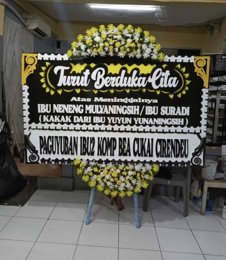 Papan Bunga Duka Ngaglik Bulukerto