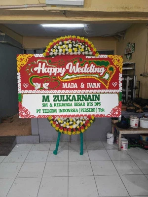 Papan Bunga di Ngaglik Bulukerto